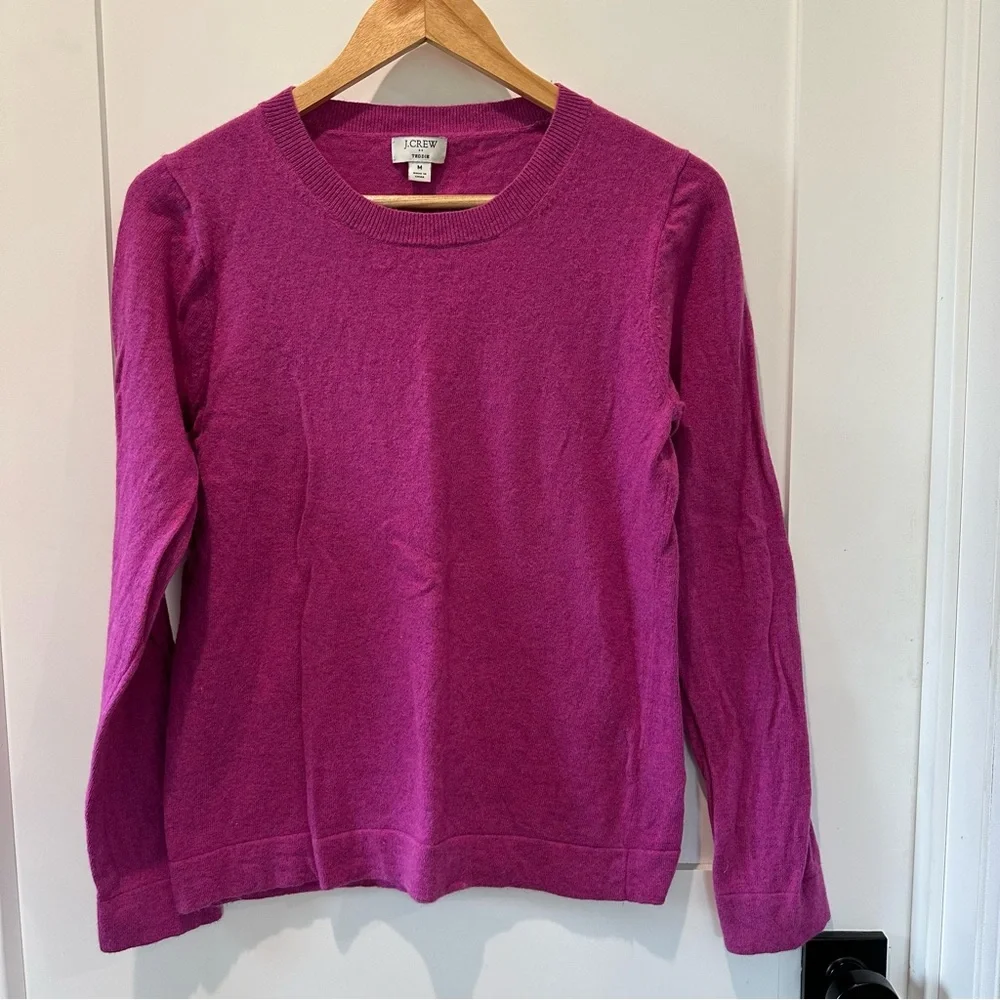 J Crew cotton-wool blend Teddie sweater. Size M